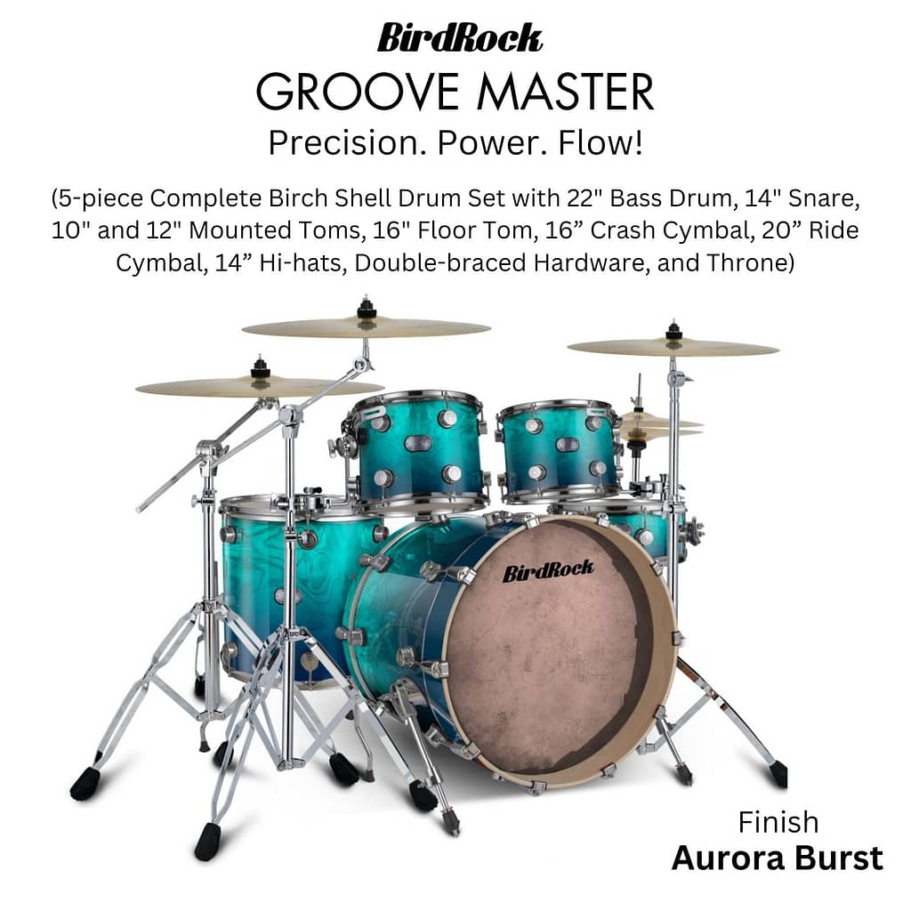 BirdRock Groove Master Aurora Burst