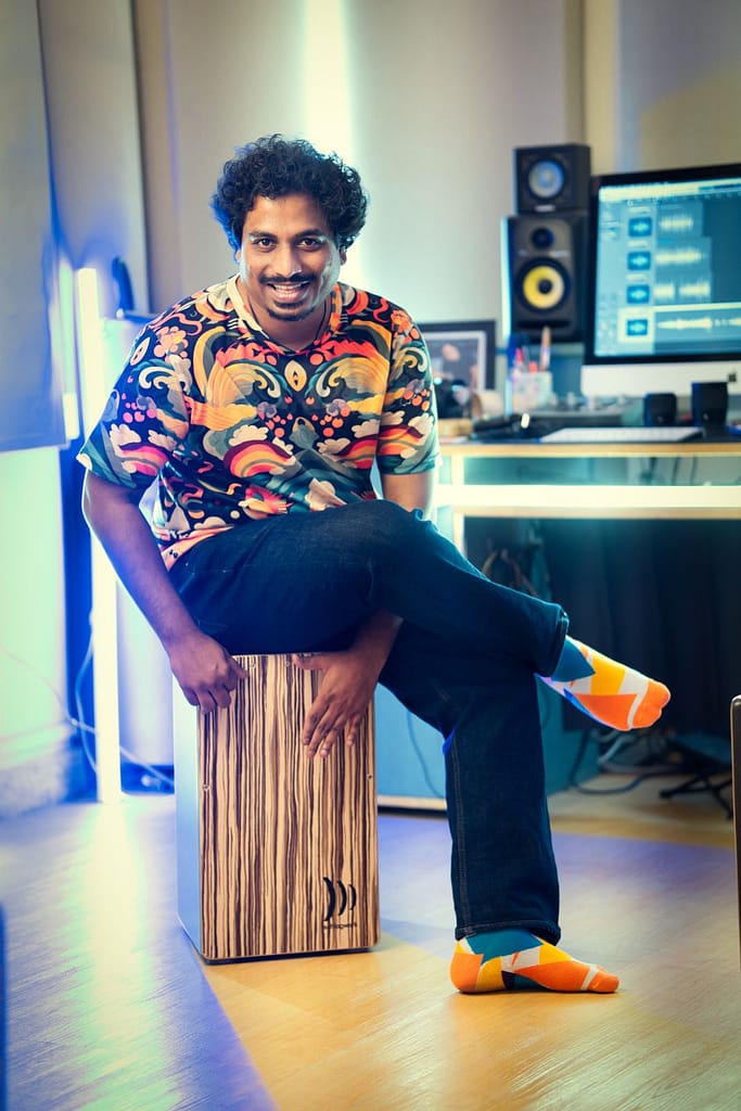 Umesh With Schlagwerk